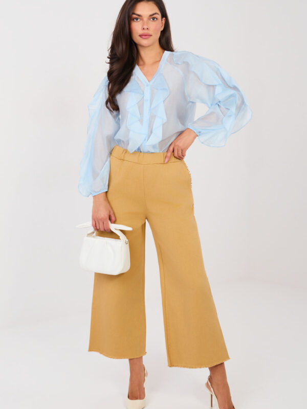 Spodnie Damskie Model IT-SP-FL9997.76 Camel - Italy Moda