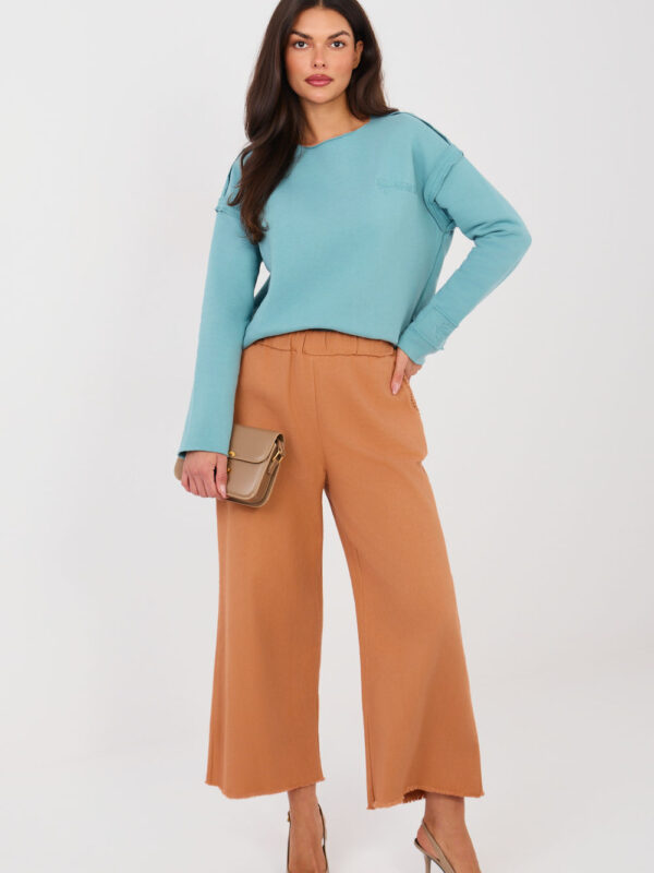 Spodnie Damskie Model IT-SP-FL9997.76 Dark Orange - Italy Moda
