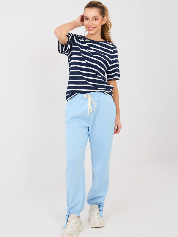 Spodnie Dresowe Model MI-SP-P6845.68 Light Blue - Italy Moda