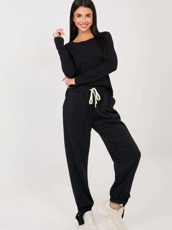 Spodnie Dresowe Model MI-SP-P6845.68 Black - Italy Moda