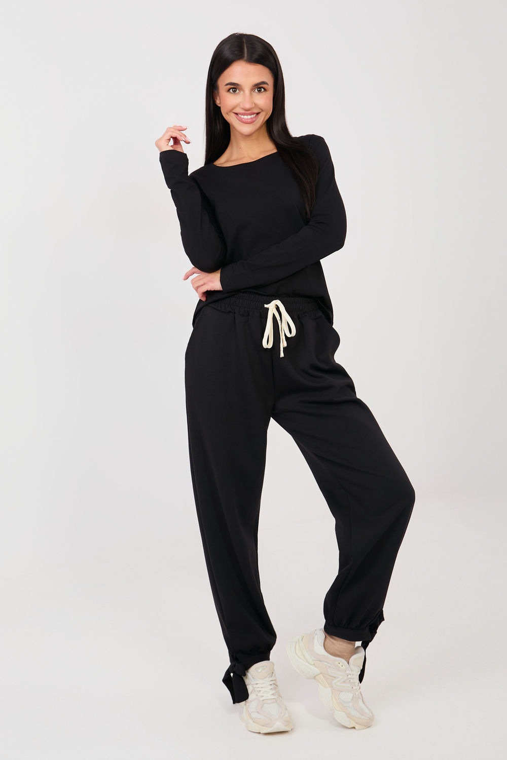 Spodnie Dresowe Model MI-SP-P6845.68 Black - Italy Moda