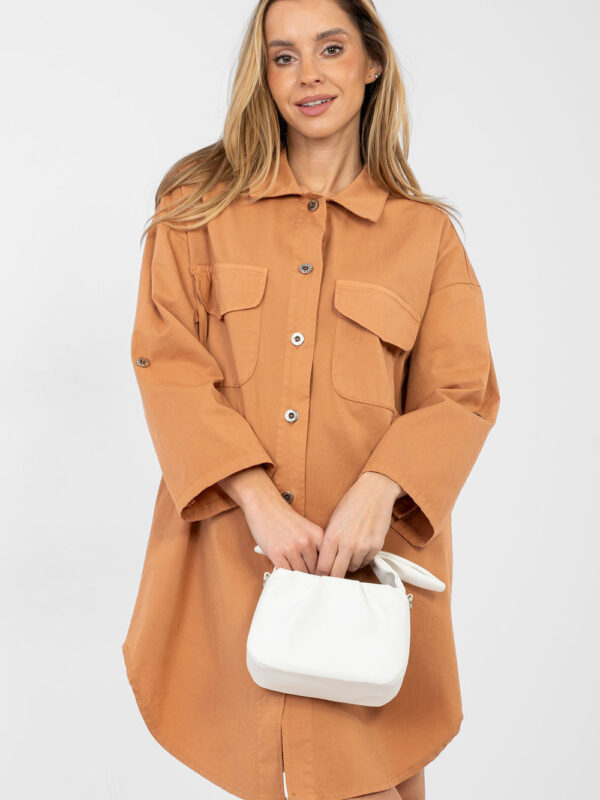 Sukienka Model IT-SK-FL6071.70 Dark Orange - Rue Paris