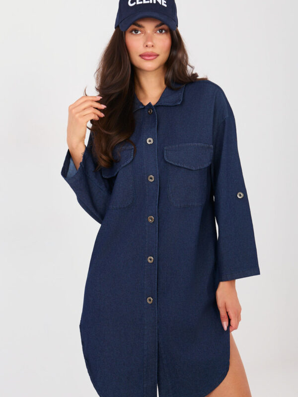 Sukienka Model IT-SK-L6071.93 Navy - Rue Paris