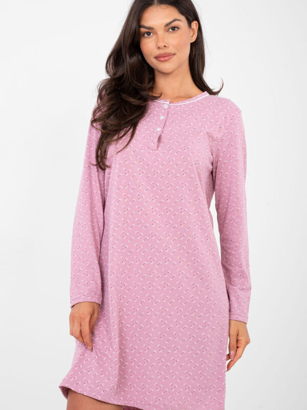 Koszulka nocna Koszula Nocna Model DU-KN-FP-105.36 Dark Pink - Forever Pink