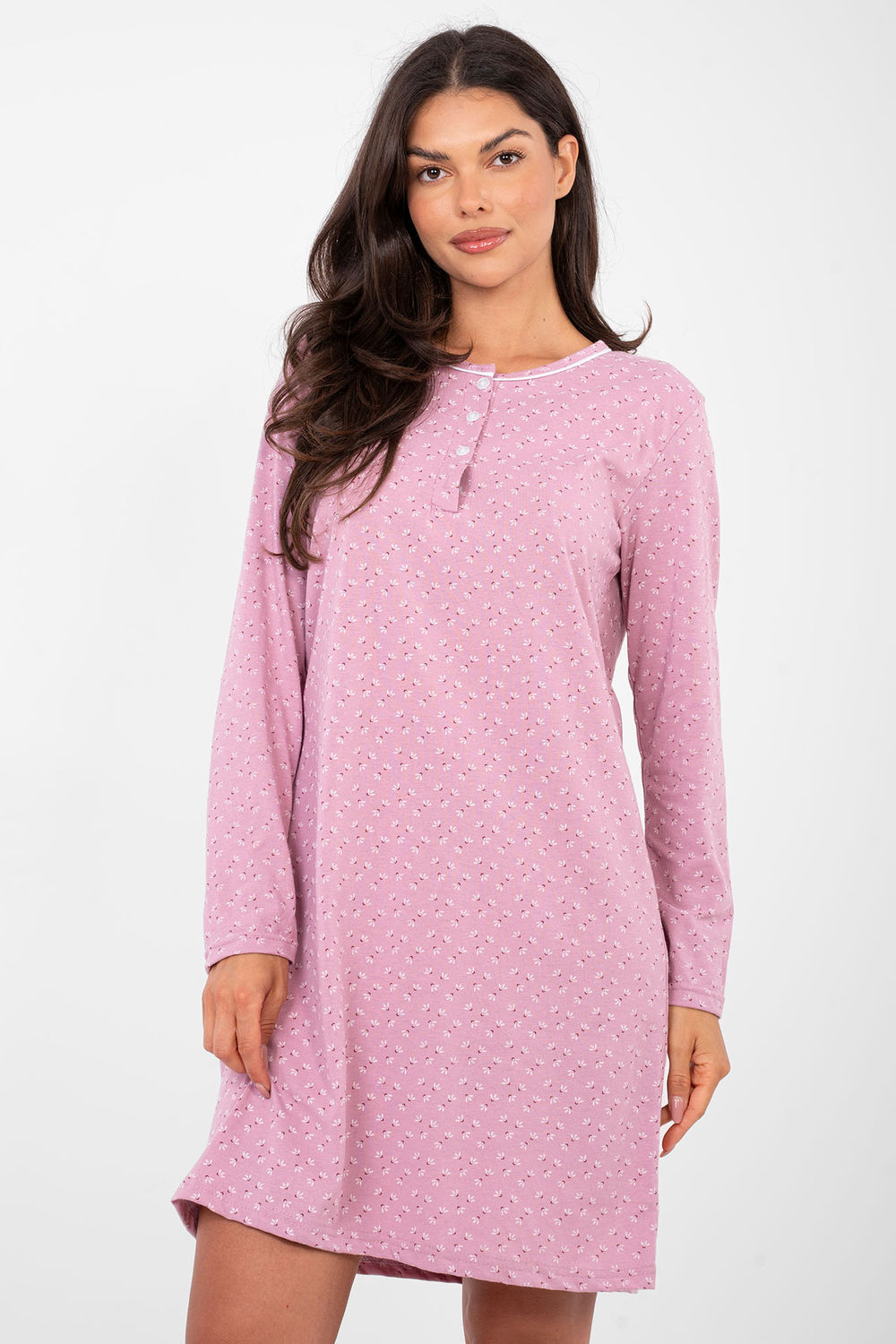 Koszulka nocna Koszula Nocna Model DU-KN-FP-105.36 Dark Pink - Forever Pink