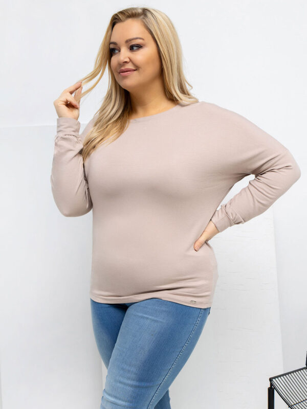 Bluzka Model RV-BZ-A-163.09 Beige - Relevance