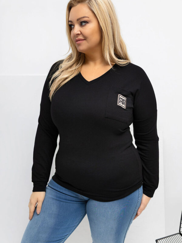 Bluzka Model RV-BZ-A-161.63 Black - Relevance