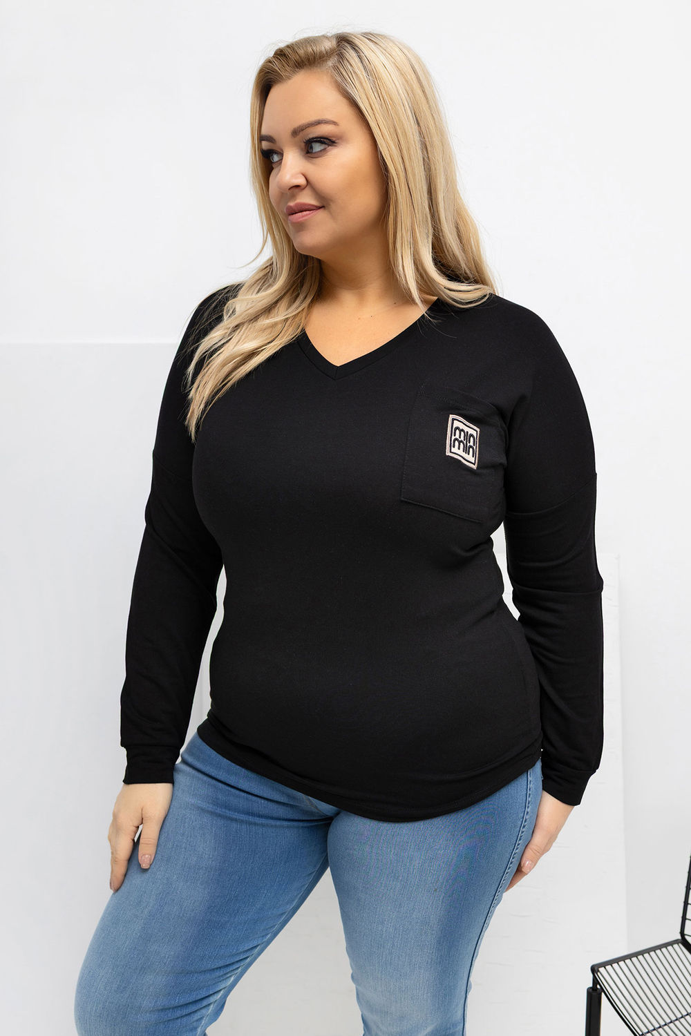 Bluzka Model RV-BZ-A-161.63 Black - Relevance
