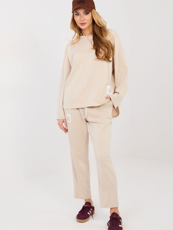 Spodnie Komplet Model IT-KMPL-20583.14P Beige - Rue Paris