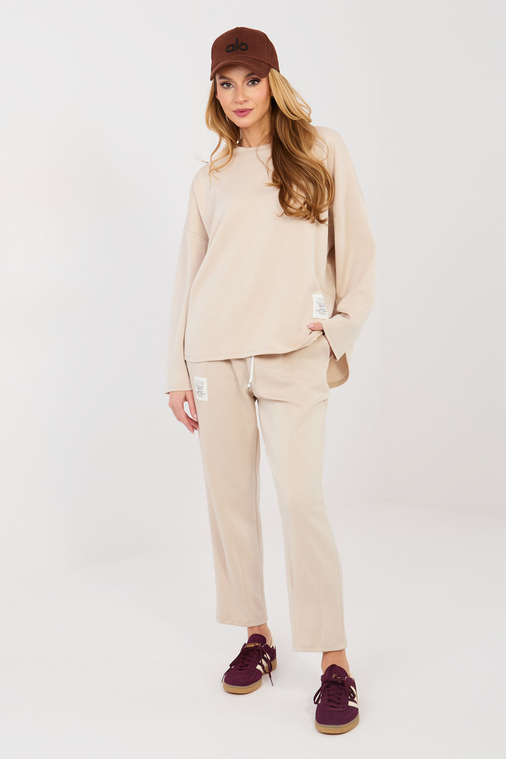 Spodnie Komplet Model IT-KMPL-20583.14P Beige - Rue Paris