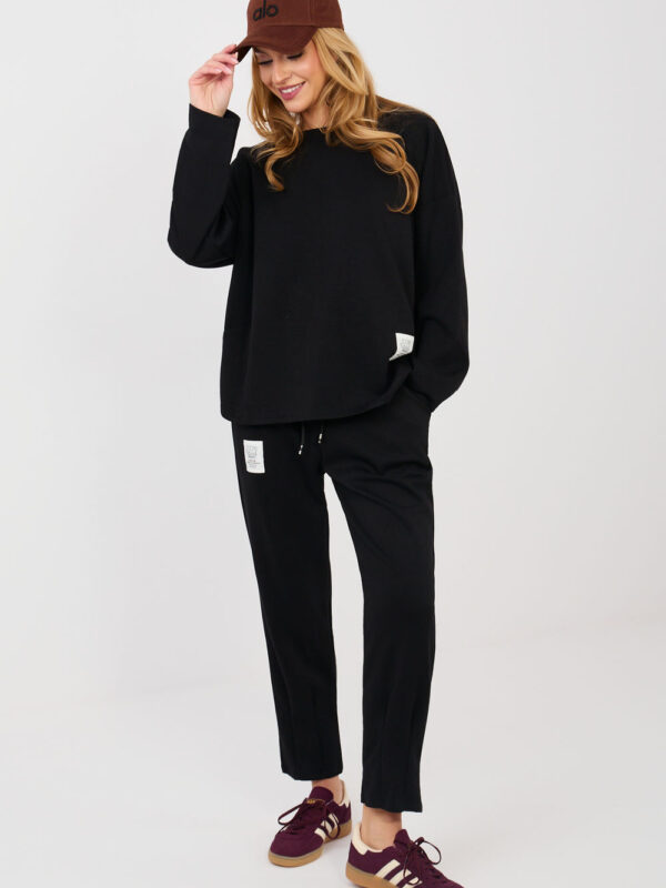 Spodnie Komplet Model IT-KMPL-20583.09P Black - Rue Paris