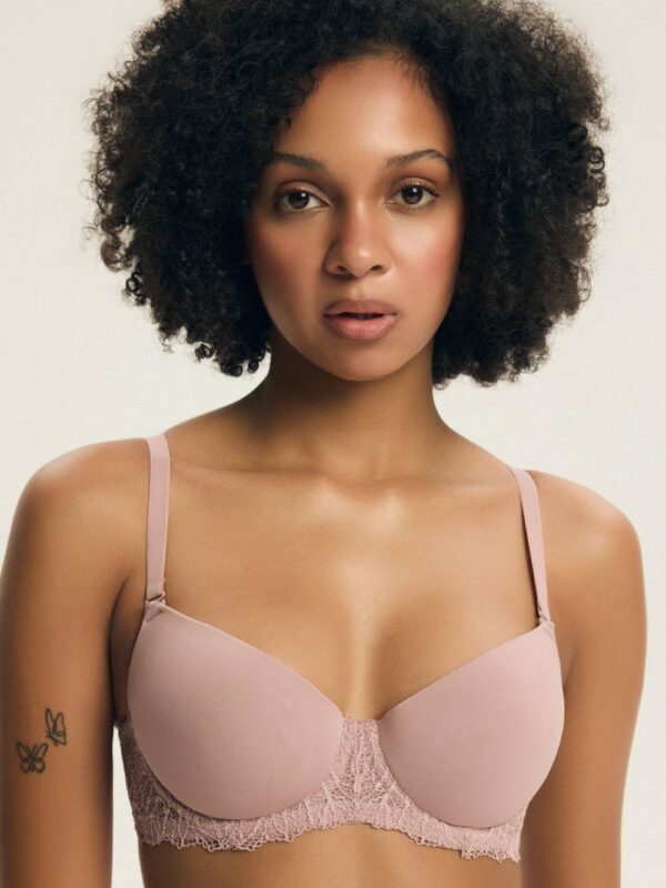 Biustonosz push up Biustonosz Push-up Model Colette 43907 Dirty Pink - Henderson
