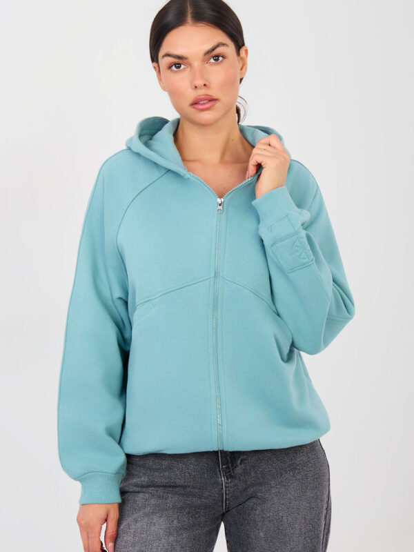 Bluza Damska Model NS-BL-NS2566.15 Turkus - Factory Price
