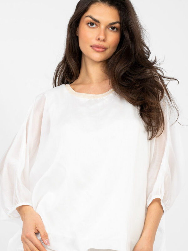 Bluzka Model IT-BZ-18868.81 White - Italy Moda
