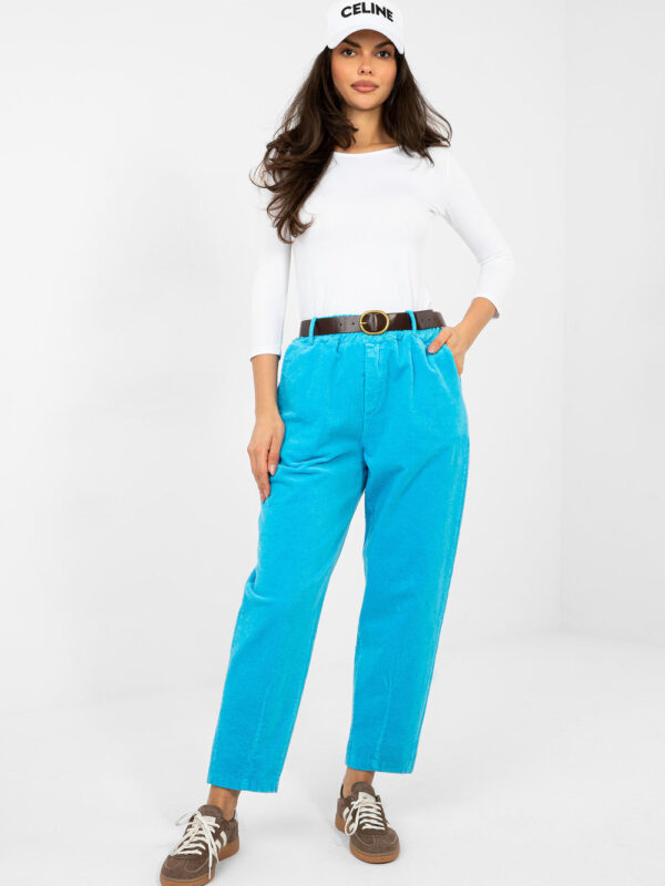 Spodnie Damskie Model IT-SP-FL9767-1.02 Blue - Italy Moda
