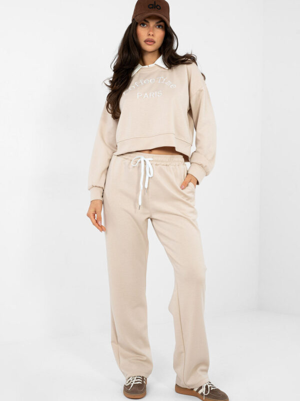 Spodnie Komplet Model IT-KMPL-22212.85 Light Beige - Italy Moda