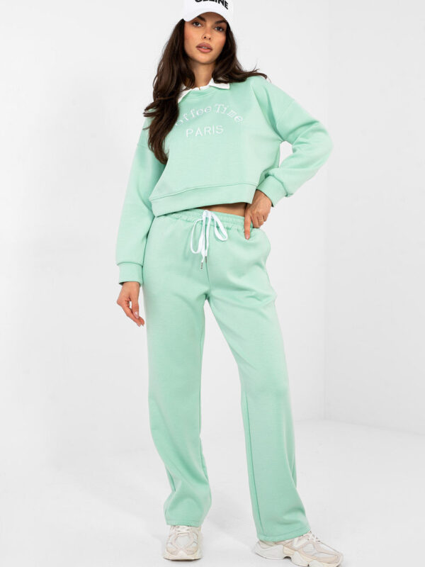 Spodnie Komplet Model IT-KMPL-22212.36 Light Green - Italy Moda