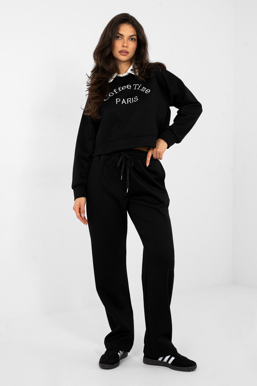 Spodnie Komplet Model IT-KMPL-22212.36 Black - Italy Moda