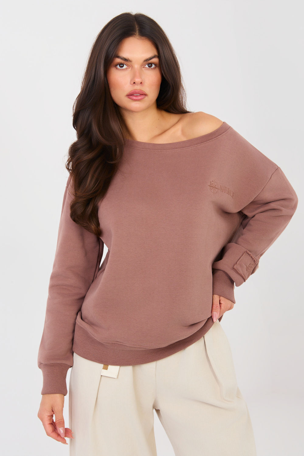 Bluza Damska Model NS-BL-NS2567.03 Brown - Factory Price