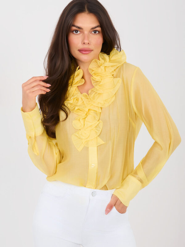 Koszula Damska Model IT-KS-22310.16P Yellow - Factory Price