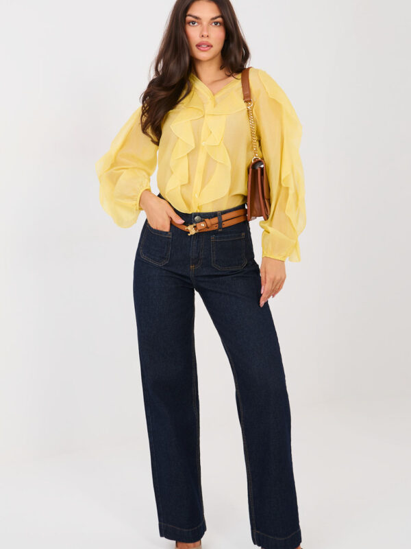 Koszula Damska Model IT-KS-29035.50 Yellow - Factory Price