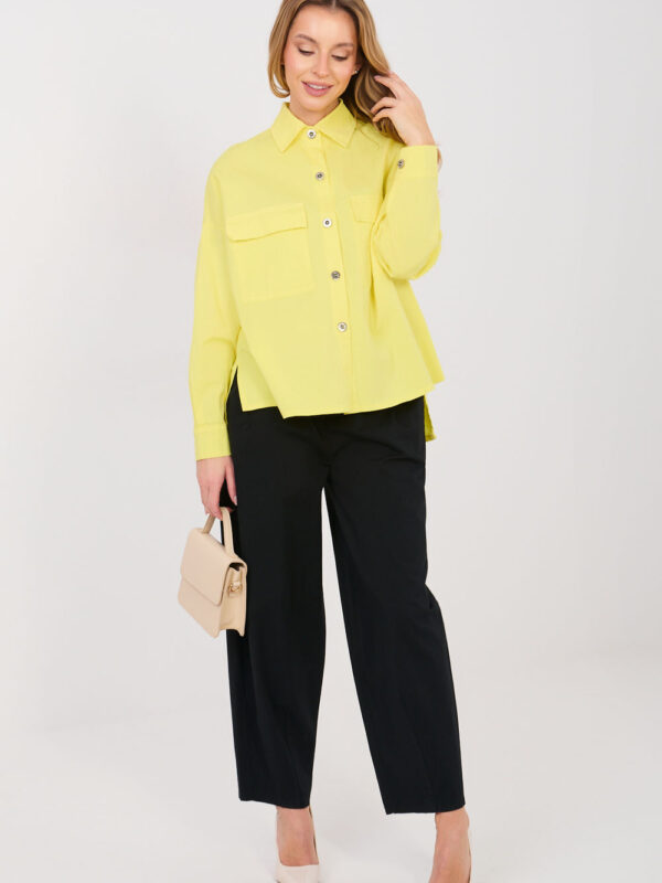 Koszula Damska Model IT-KS-FL9968.28 Yellow - Italy Moda
