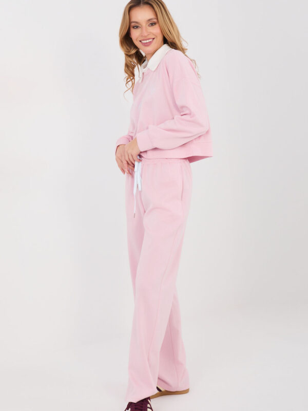 Spodnie Komplet Model IT-KMPL-22212.36 Light Pink - Italy Moda