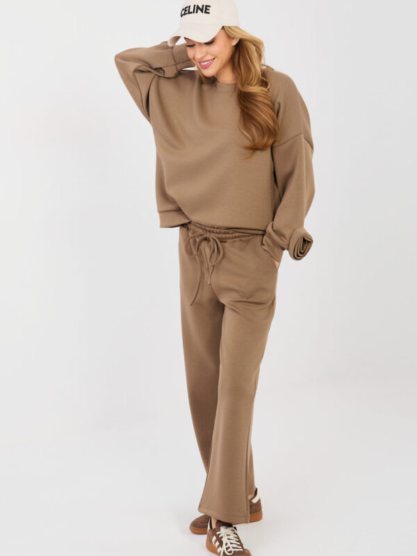 Spodnie Komplet Model IT-KMPL-10015.33 Brown - Italy Moda