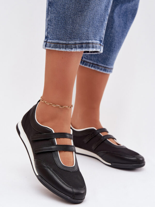 Baleriny Model Farvessa DKB9927 Black - Step in style