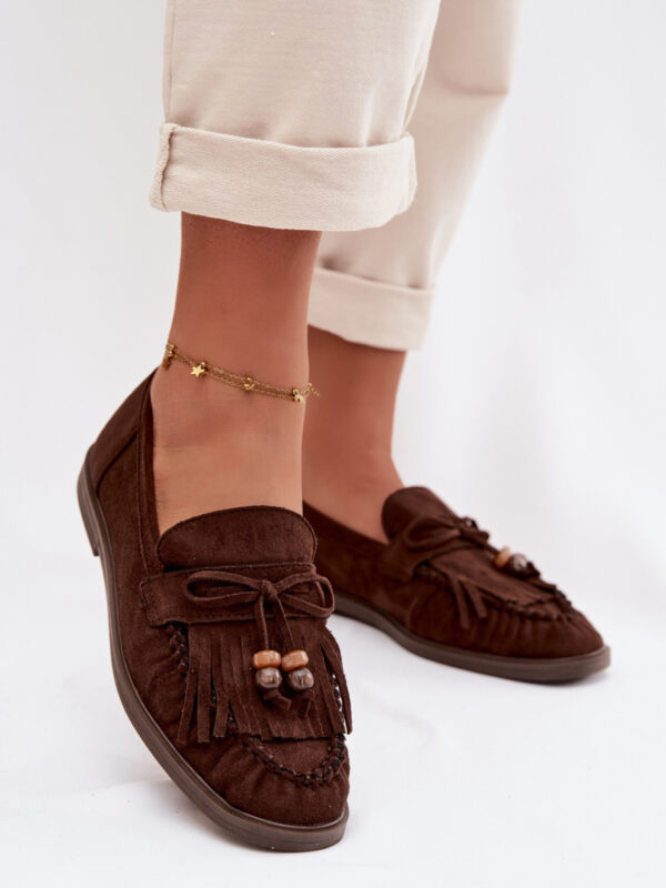 Mokasyny Model Teressa 9772 Czekolada - Step in style