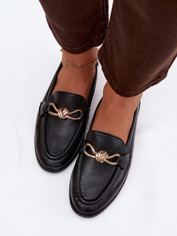 Loafersy Model Rosynne QQ-280 Black - Step in style