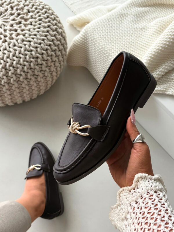 Loafersy Model Rosynne QQ-280 Czekolada - Step in style