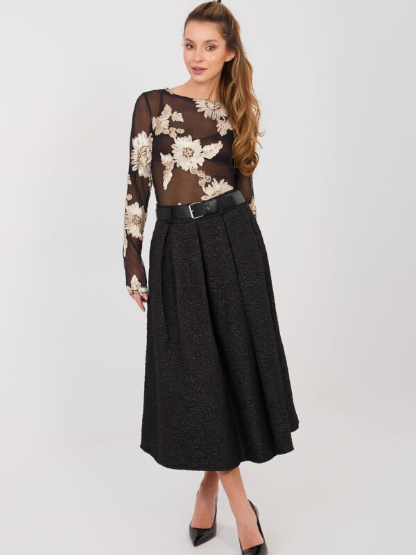 Spódnica Model IT-SD-18760.69 Black - Rue Paris