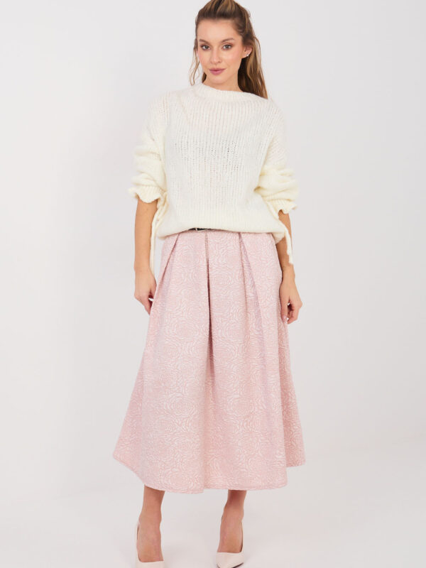 Spódnica Model IT-SD-18760.69 Light Pink - Rue Paris