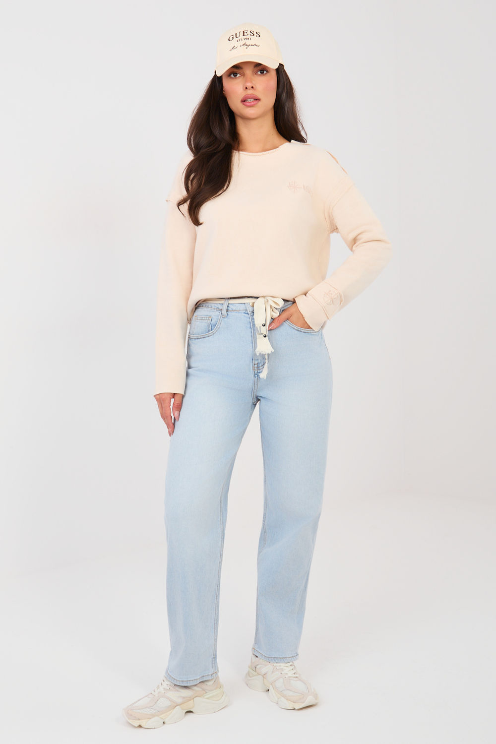 Spodnie Jeansy Damskie Model VM-SP-L135.98 Light Blue - Factory Price