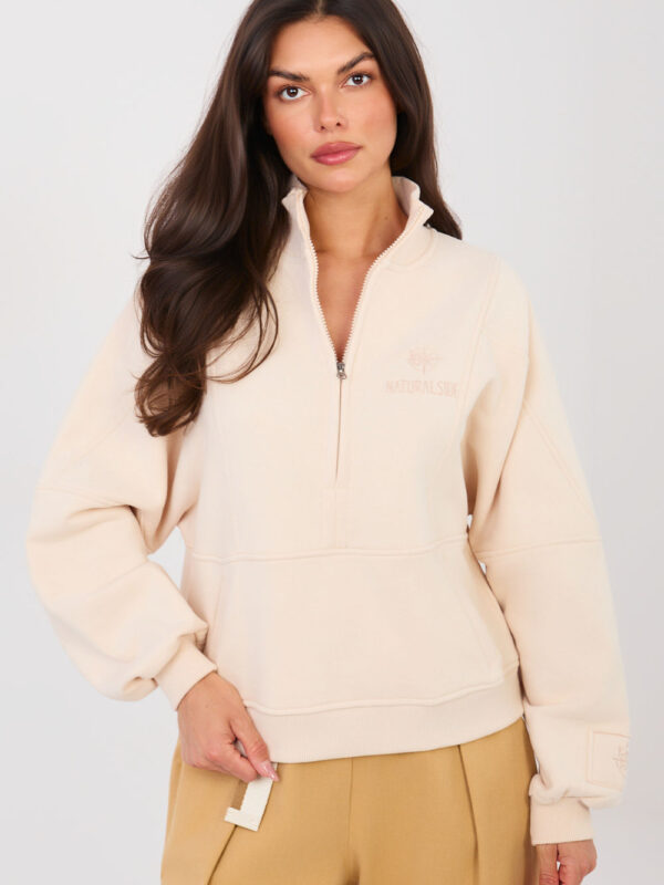 Bluza Damska Model NS-BL-NS2579.18 Light Beige - Factory Price