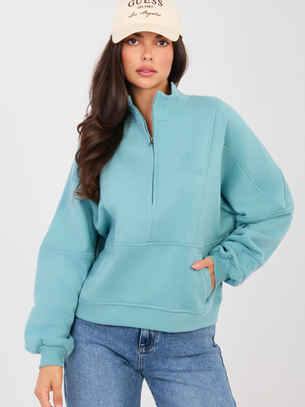 Bluza Damska Model NS-BL-NS2579.11 Turkus - Factory Price