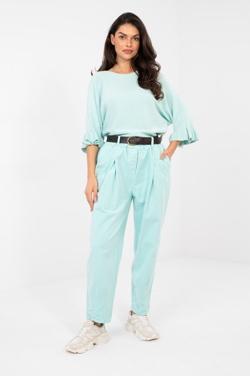 Sweter Damski Model IT-SW-99244.98 Light Blue - Italy Moda