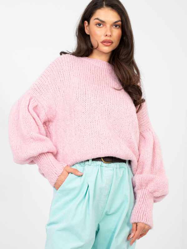 Sweter Damski Model MI-SW-0302.18 Light Pink - Italy Moda