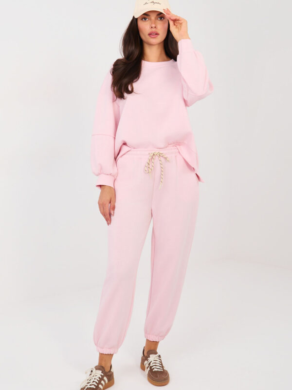 Spodnie Komplet Model IT-KMPL-9781.15 Light Pink - Italy Moda