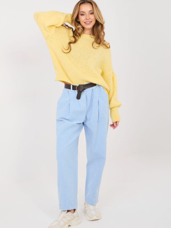 Spodnie Damskie Model MI-SP-2690.00 Light Blue - Italy Moda