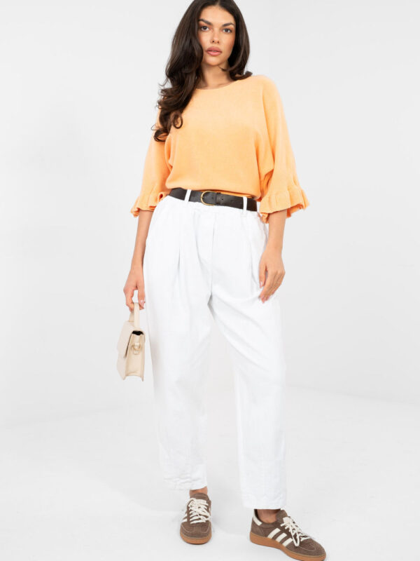 Spodnie Damskie Model MI-SP-2690.00 White - Italy Moda
