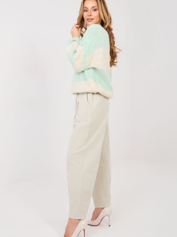 Spodnie Damskie Model MI-SP-2690.00 Light Beige - Italy Moda