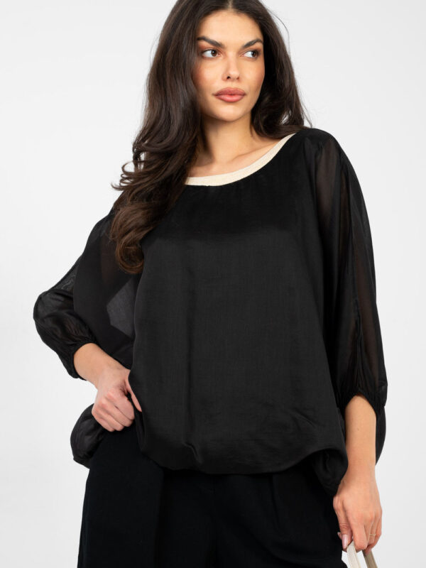 Bluzka Model IT-BZ-18868.81 Black - Italy Moda