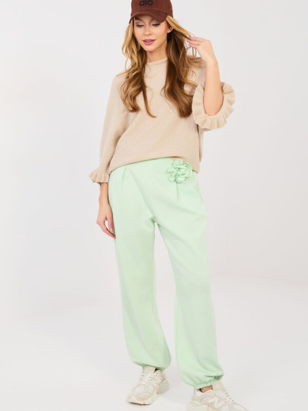 Spodnie Dresowe Model IT-SP-22197.64 Light Green - Italy Moda