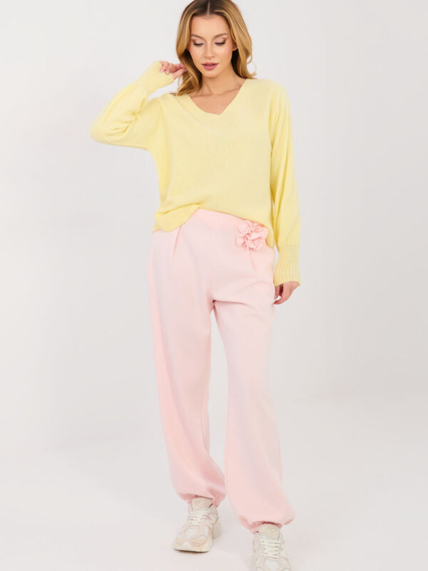Spodnie Dresowe Model IT-SP-22197.61 Light Pink - Italy Moda
