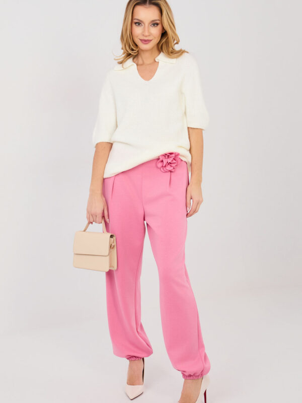 Spodnie Dresowe Model IT-SP-22197.64 Pink - Italy Moda