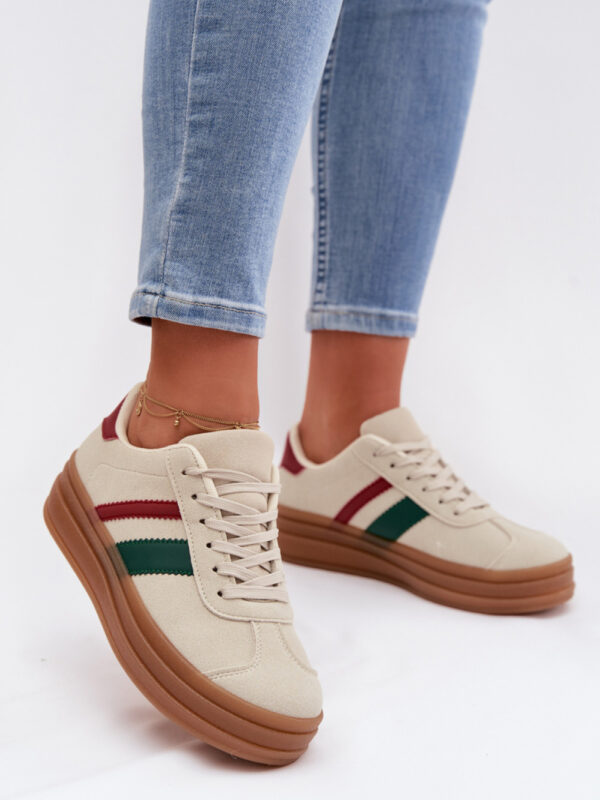 Buty Sportowe Model Janivelle 25SP26-9086 Beige - Step in style