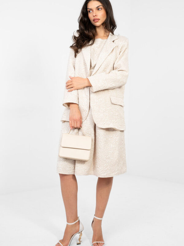 Marynarka Model IT-MA-21839.10 Light Beige - Rue Paris