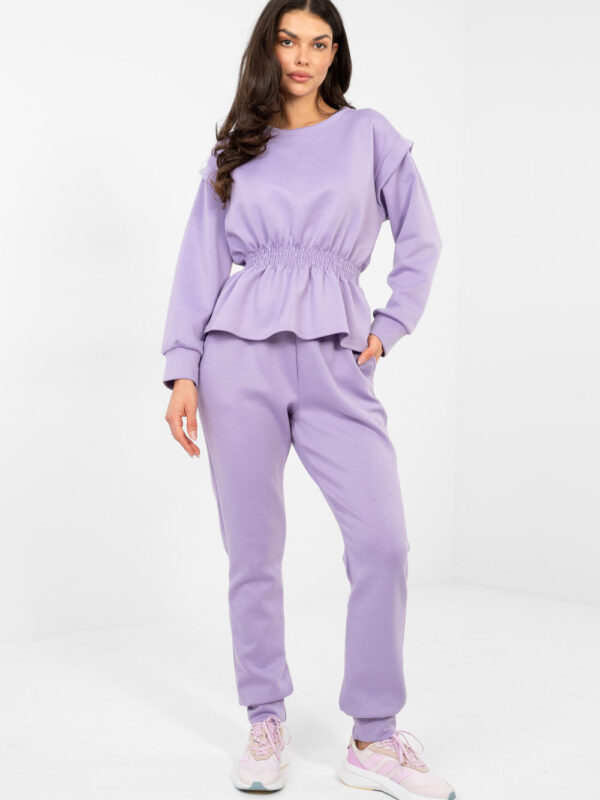 Spodnie Komplet Model IT-KMPL-22239.03 Light Violet - Rue Paris